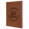 Lake House #2 Leather Sketchbook - Large - Single Sided (Personalized)
