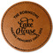Lake House #2 Leatherette Patches - Round