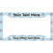 Lake House #2 License Plate Frame (Personalized)