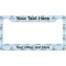 Lake House #2 License Plate Frame - Style B (Personalized)