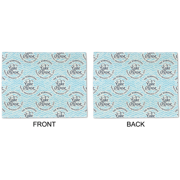 Lake House #2 Linen Placemat - APPROVAL (double sided)