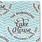 Lake House #2 Linen Placemat - DETAIL