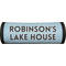Lake House w/Name & Date Luggage Handle Wrap
