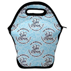 Lake House #2 Lunch Bag w/ Name All Over
