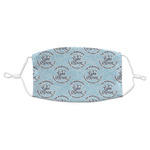 Lake House #2 Adult Cloth Face Mask (Personalized)