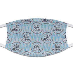 Lake House #2 Cloth Face Mask (T-Shirt Fabric) (Personalized)