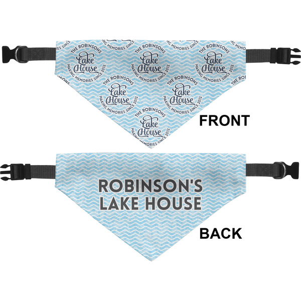 Lake House #2 Medium Dog Bandana Approval