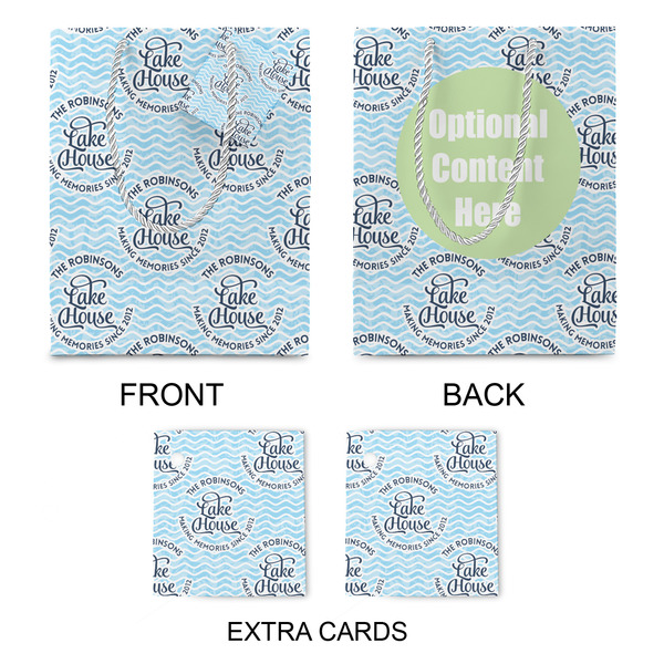 Lake House #2 Medium Gift Bag - Approval