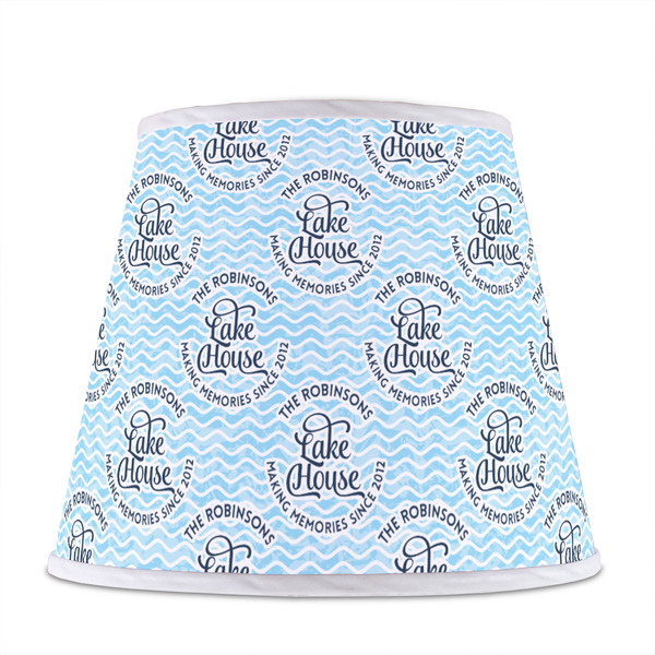 Lake House #2 Poly Film Empire Lampshade - Front View