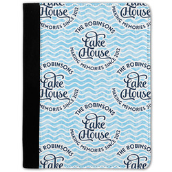 Lake House #2 Notebook Padfolio - Medium w/ Name All Over