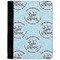 Lake House #2 Notebook Padfolio - Medium w/ Name All Over