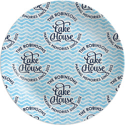 Lake House #2 Melamine Plate (Personalized)