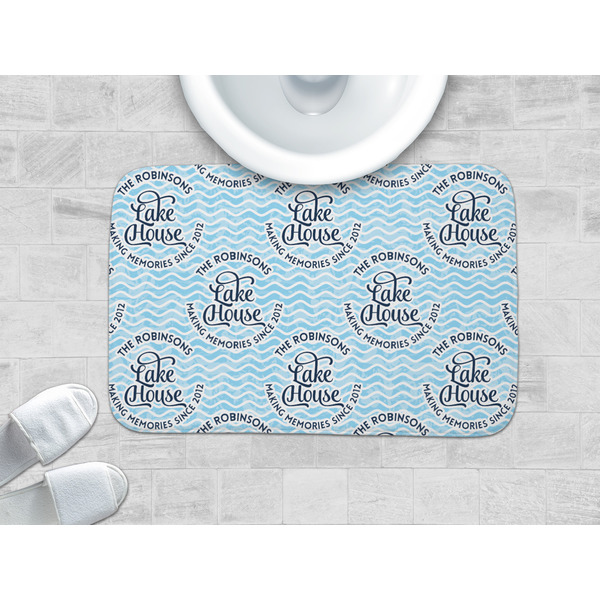 Lake House #2 Memory Foam Bath Mat - LIFESTYLE 34x21