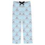 Lake House #2 Mens Pajama Pants - L (Personalized)