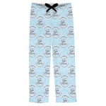 Lake House #2 Mens Pajama Pants - M (Personalized)