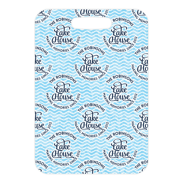 Lake House #2 Metal Luggage Tag - Front Without Strap