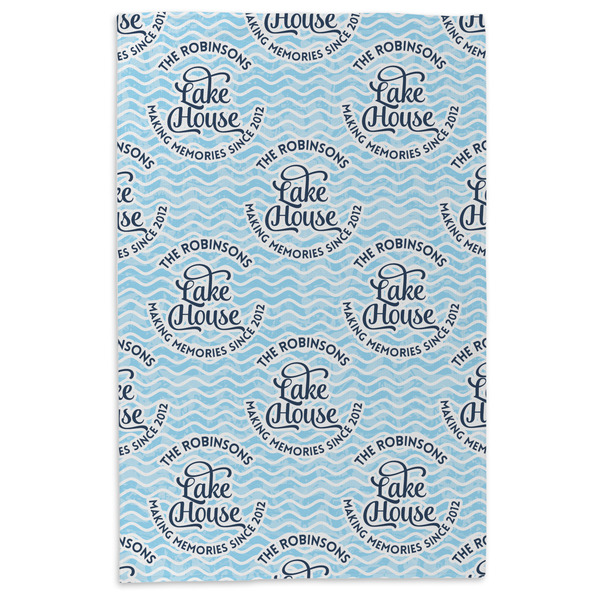 Lake House #2 Microfiber Dish Towel - APPROVAL