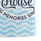 Lake House #2 Microfiber Dish Towel - DETAIL