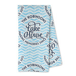 Lake House #2 Kitchen Towel - Microfiber (Personalized)