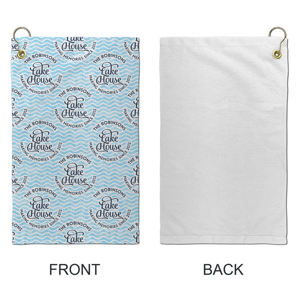Lake House #2 Microfiber Golf Towels - Small - APPROVAL