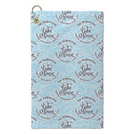 Lake House #2 Microfiber Golf Towel - Small (Personalized)