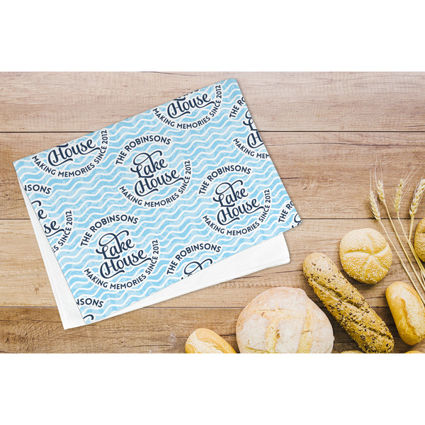 Lake House #2 Microfiber Kitchen Towel - LIFESTYLE