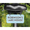 Lake House #2 Mini License Plate on Bicycle - LIFESTYLE Two holes