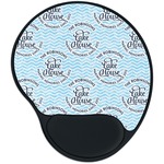 Lake House #2 Mouse Pad with Wrist Support