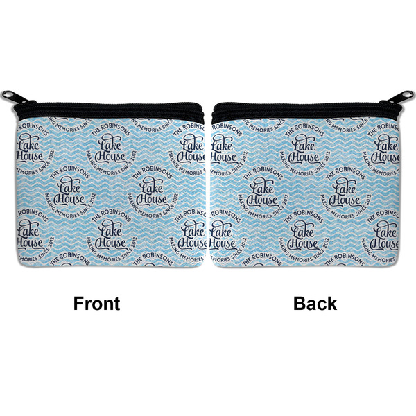 Lake House #2 Neoprene Coin Purse - Front & Back (APPROVAL)