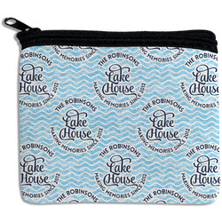 Lake House #2 Rectangular Coin Purse (Personalized)