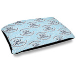 Lake House #2 Outdoor Dog Bed - Large (Personalized)