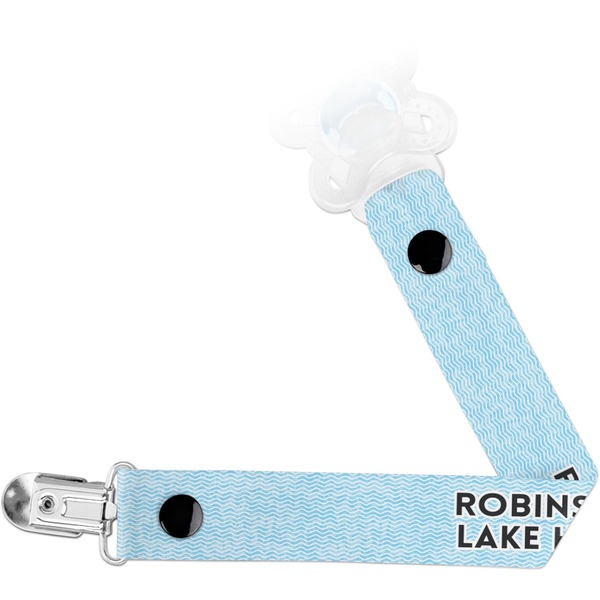 Custom Lake House #2 Pacifier Clip (Personalized)