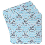 Lake House #2 Paper Coasters w/ Name All Over