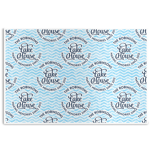 Custom Lake House #2 Disposable Paper Placemats (Personalized)