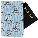 Lake House #2 Passport Holder - Fabric (Personalized)