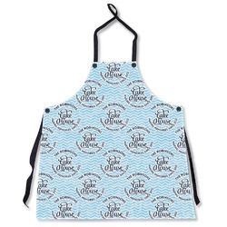 Lake House #2 Apron Without Pockets w/ Name All Over