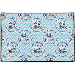 Lake House #2 Door Mat - 36"x24" (Personalized)