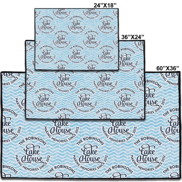 Lake House #2 Personalized Door Mat - Group Parent IMF