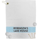 Lake House #2 Golf Bag Towel (Personalized)