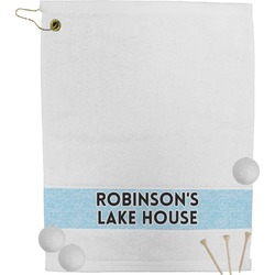 Lake House #2 Golf Bag Towel (Personalized)