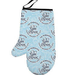 Lake House #2 Left Oven Mitt (Personalized)