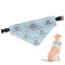 Lake House #2 Dog Bandana - Large (Personalized)