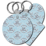 Lake House #2 Plastic Keychain (Personalized)