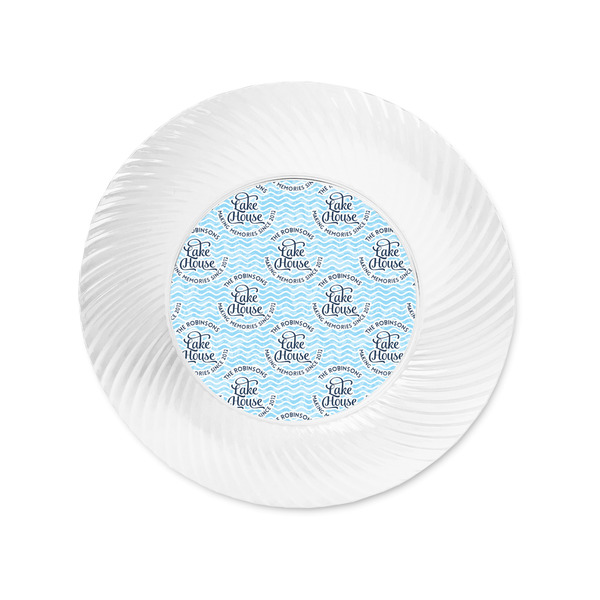 Lake House #2 Plastic Party Appetizer & Dessert Plates - Approval