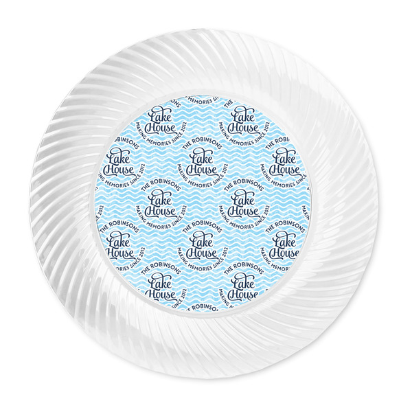 Lake House #2 Plastic Party Dinner Plates - Approval