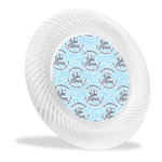 Lake House #2 Plastic Party Dinner Plates - 10" (Personalized)