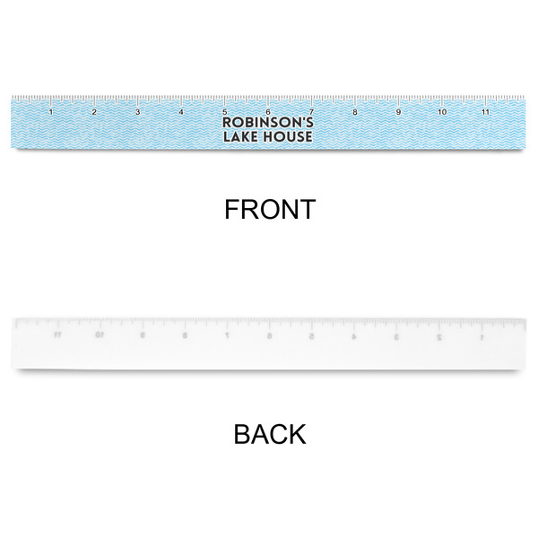 Lake House #2 Plastic Ruler - 12" - APPROVAL