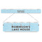 Lake House #2 Plastic Ruler - 12" (Personalized)
