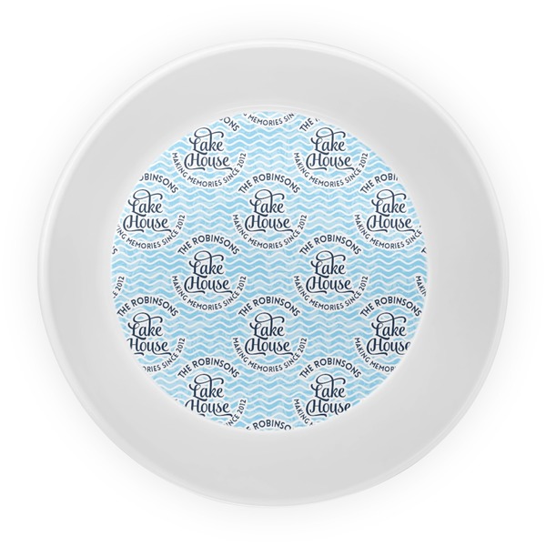 Lake House #2 Melamine Bowl - Center