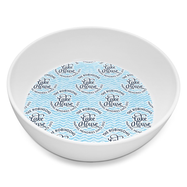 Custom Lake House #2 Melamine Bowl - 8 oz (Personalized)
